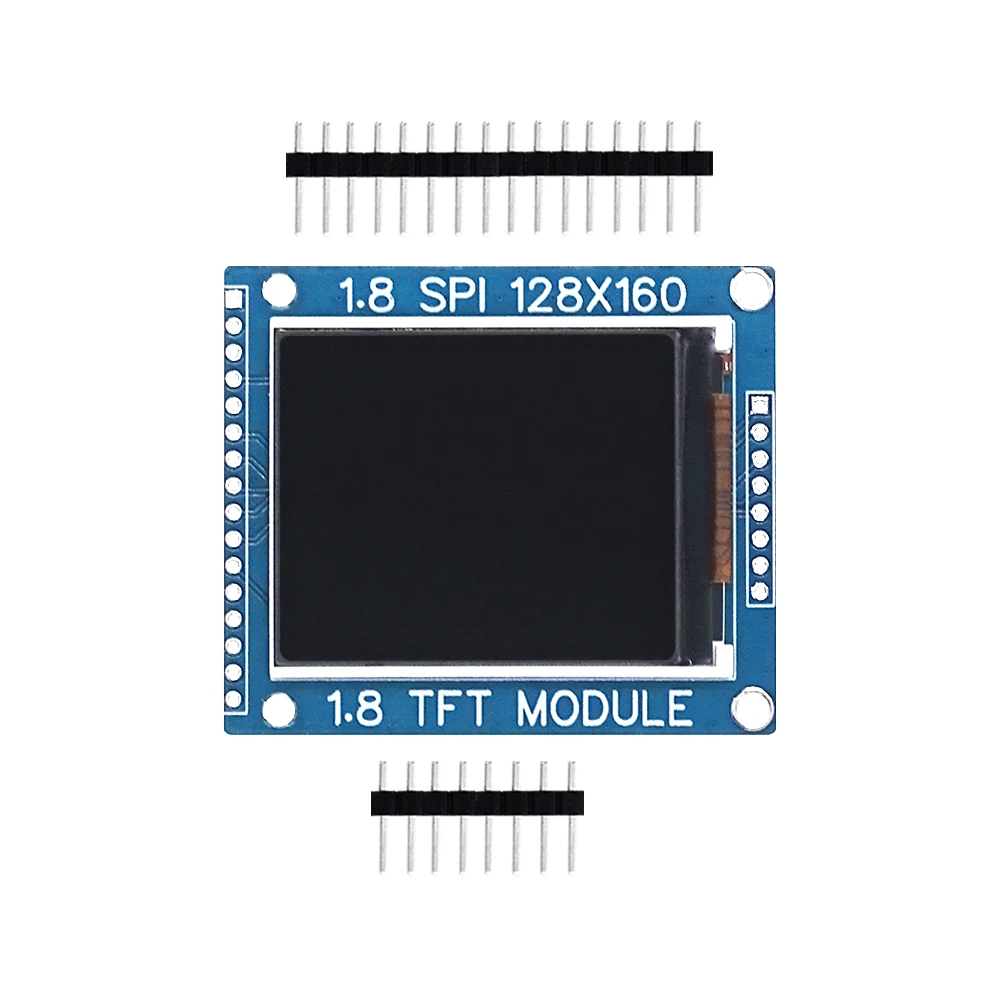 1.8 Inch Soros SPI TFT LCD Kijelző Modul NYÁK Adapter IC-128x160 Mátrix 3.3 V 5V-os, IO Inerface Cmmpatible LCD1602 Az Arduino1