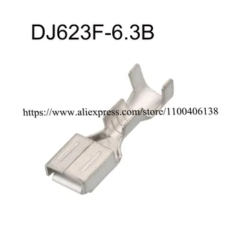 1000PCS DJ623F-6.3 auto Motor kábel vezeték Vízálló csatlakozó sorkapcsok autóipari plug női férfi pin