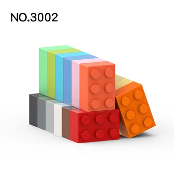 10db/sok 3002 MOC Tégla, 2 x 3 Kompatibilis Összegyűjti DIY építőkövei Alkatrészek Meghatározott minta Tégla Gyerekek Oktatási Játékok