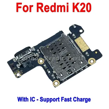 10db USB Töltő Port Töltés Testület Flex Kábel Dock Csatlakozó IC Támogatás gyorstöltés A Xiaomi Redmi K20