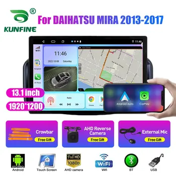 13.1 hüvelyk Autó Rádió DAIHATSU MIRA 2013 2014-2017 Autós DVD-GPS-Navigációs Sztereó Carplay 2 Din Központi Multimédia Android Auto