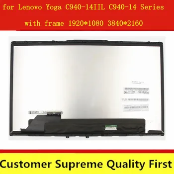 14 hüvelykes LCD touch monitor szerelvény cseréje a Lenovo Yoga C940-14IIL C940-14 81Q9 FHD UHD