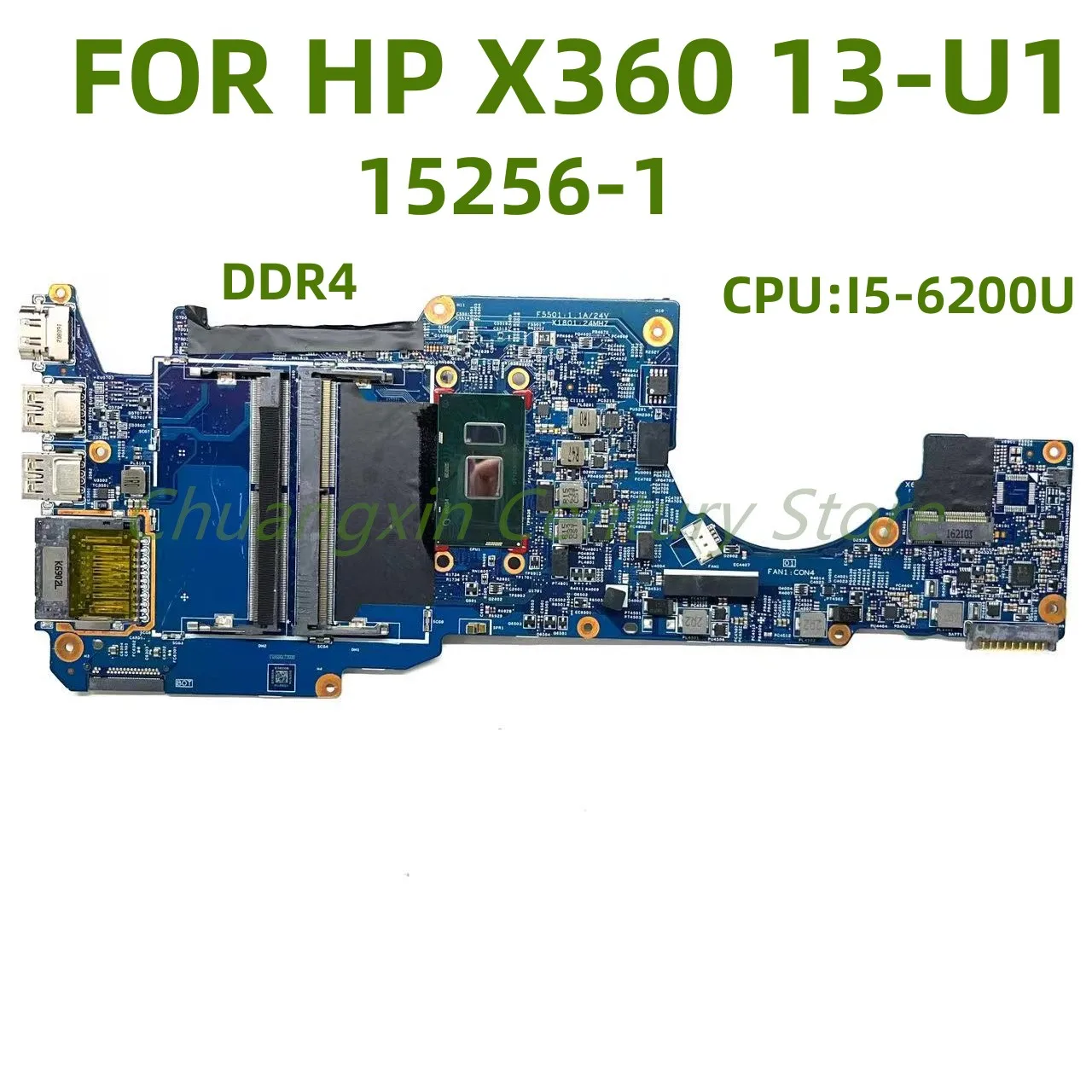 15256-1 HP Laptop HP X360 13-U1 Fő Fórumon I5-6200U CPU 100% - os Teszt OK0
