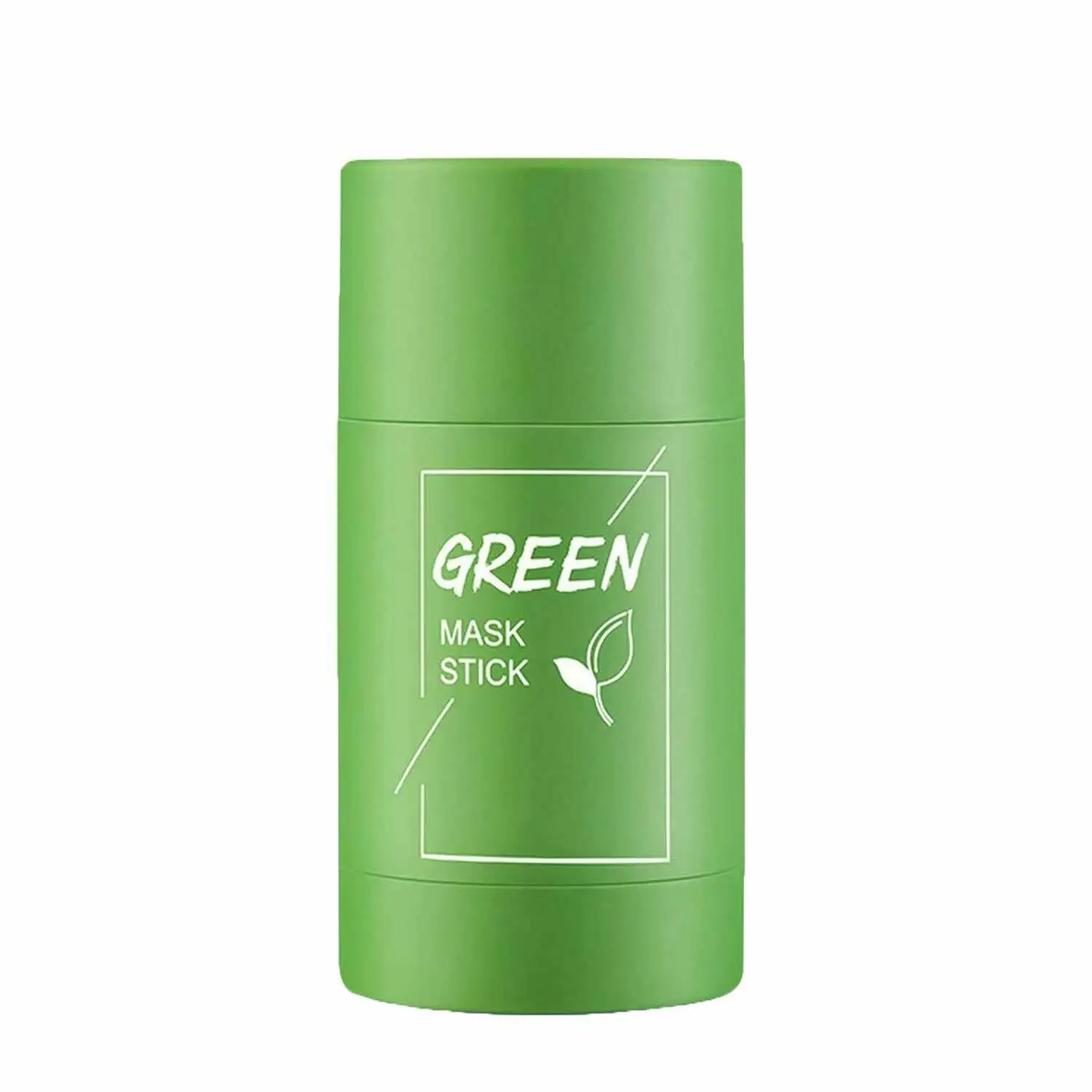 1db Tisztító Zöld Bot Zöld Tea Tisztító Maszkot Agyag Stick Maszk Olaj Ellenőrző Anti-Akne Padlizsán Fogfehérítés bőrápoló Maszk1