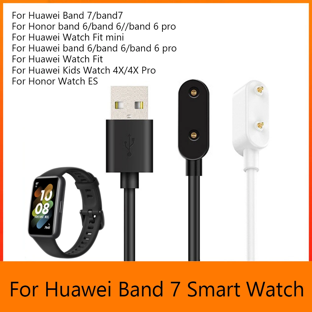 1M Töltő Huawei Zenekar 7/Honor Zenekar 6/6 Pro/Huawei Nézni Illik/ Mini Smart Óra Hordozható 2pin USB Töltő Kábel Power Adater2