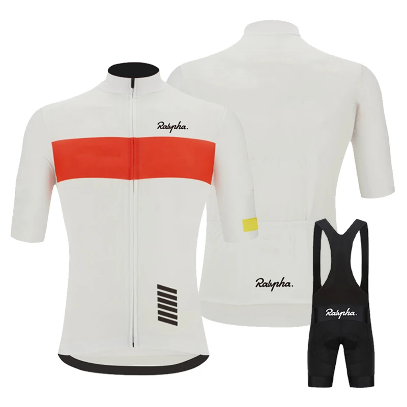 2023 Raphaful nyáron új kerékpáros egységes lovaglás sportruházat rövid ujjú férfi kerékpáros ruházat közúti kerékpáros ruhákat bib2