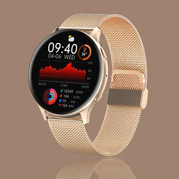 2023 Új Bluetooth Hívás Intelligens Karóra Női Férfi Sport Multifunkciós Fitness Óra Pulzusmérő Vérnyomás Smartwatch Nők