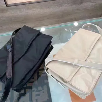 2023 új luxus márka PRADO nylon sportos stílusú férfiak, mind a nők ugyanolyan messenger bag ingázás válltáska rendelés kapcsolat