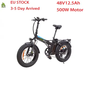 20inch Pedál Asisted Moped ebikes 500W12AH a Hó Kék Strand városnézés Bérleti 48V Elektromos Kerékpár CE