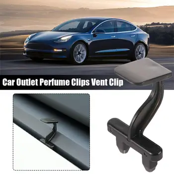2db A Tesla Model 3/Y Autó Aromaterápiás Klipek Szellőző Outlet Klip Speciális Konzol Automatikus Aromaterápiás Kellékek Dekoráció Klipek