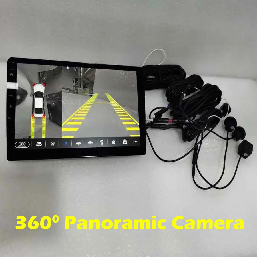 360 Panoráma Kamera 6G+128G Android 11.0 Autós DVD Lejátszó GPS, WIFI, Bluetooth 5.0 RDS Auto Rádió Toyota Reiz Mark X 2005-20091