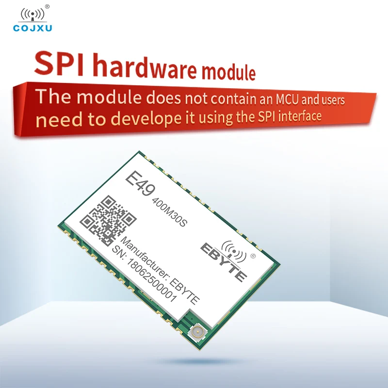 433 - 470MHz SMD Vezeték nélküli Tiszta Hardver Modul Alapján CMT2300A 30dBm SPI Hardver Modul 5.5 km Hosszú távú Vezeték nélküli Adó-vevő2