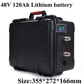 48v 120Ah li-ion akkumulátor lítium-50A BMS 2400w lipo az energiát tároló kommunikációs bázis állomás biztonsági erő + 10charge