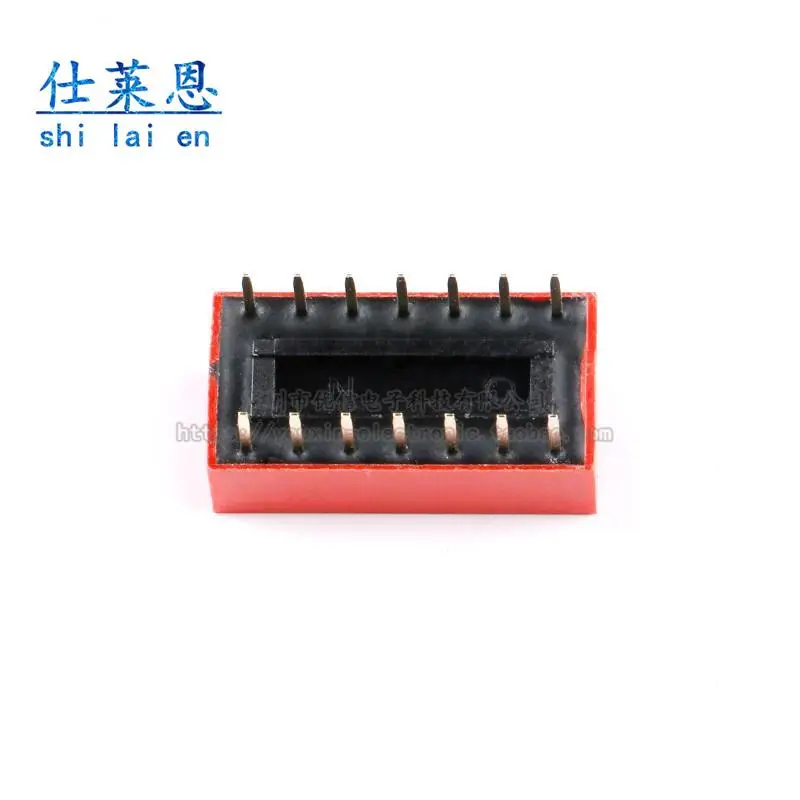 5piece DSWB07LHGET 2.54 mm-es térköz 7-bites soros DIP kapcsolót Fordítsa a kód kapcsoló 4