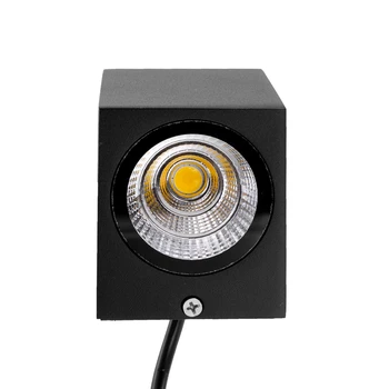 5W 10W Vízálló IP65 Kocka LED Fali Gyertyatartó Lámpa, Modern Dekoráció Lámpa Felületre Szerelt Kerti Verandán Fény