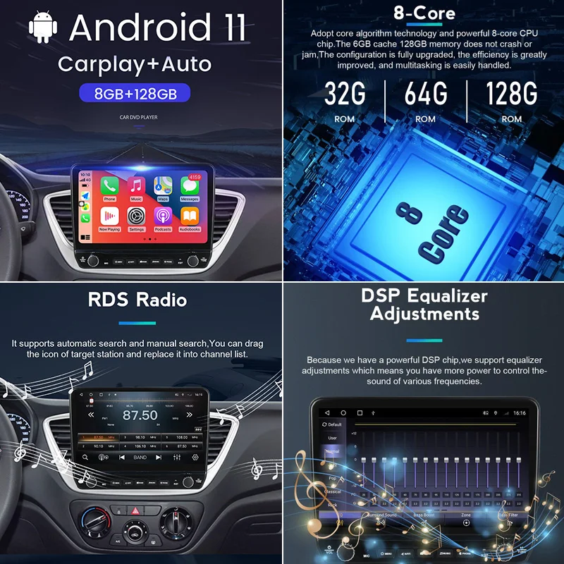 8+128GB Android 11 8-Core autórádió Multimédia Audió Lejátszó GPS Navigációs Videó Nissan Serena 5 C27 2016-2019 Carplay AUTO1