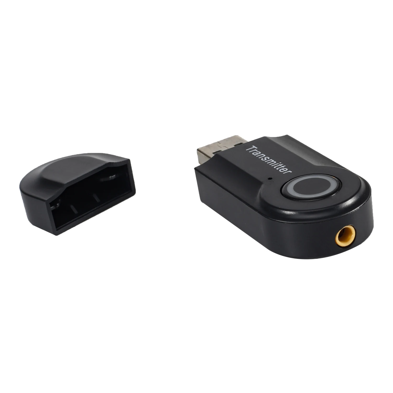 A Bluetooth-kompatibilis Adó 3,5 mm-es Jack Audio Adapter Vezeték nélküli Sztereó Audio Adó Csatlakozó PC TV Fejhallgató0
