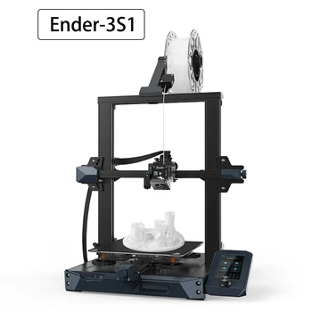 A DHL Szállítási Ender-3 S1 3D-s Nyomtató Közvetlen Dual-Felszerelés Extruder Kettős Z-Tengely 32Bit Néma Nagy Pontosságú CR Érintse meg az Automatikus Szintező Ágy
