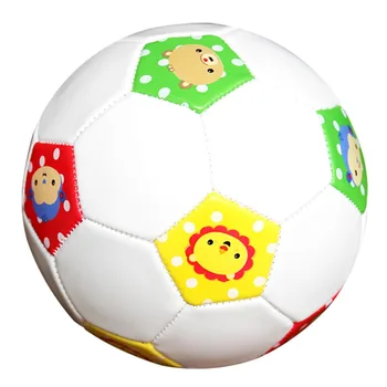 A gyermekek Size2 Futball-Labda Felfújható PVC Kezét Pat Labdarúgó 13cm Óvoda Labdarúgó Beltéri Kültéri Gyerek Játék Ball Képzés Labda