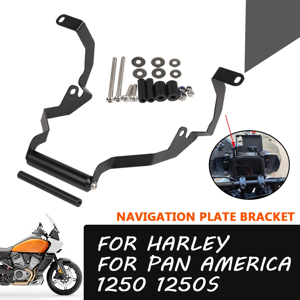 A Harley Pán-Amerika 1250 S 1250S Navigációs Konzol Jogosultja Telefon Állni PA1250 PA1250S 2023 Motorkerékpár Tartozékok0
