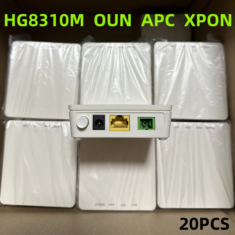 A HG8310M XPON 20DB GPON EPON GE APC ONU HG8010H Egyetlen Port Alkalmas Optikai Osztály FTTH Terminál Új Router Modem0
