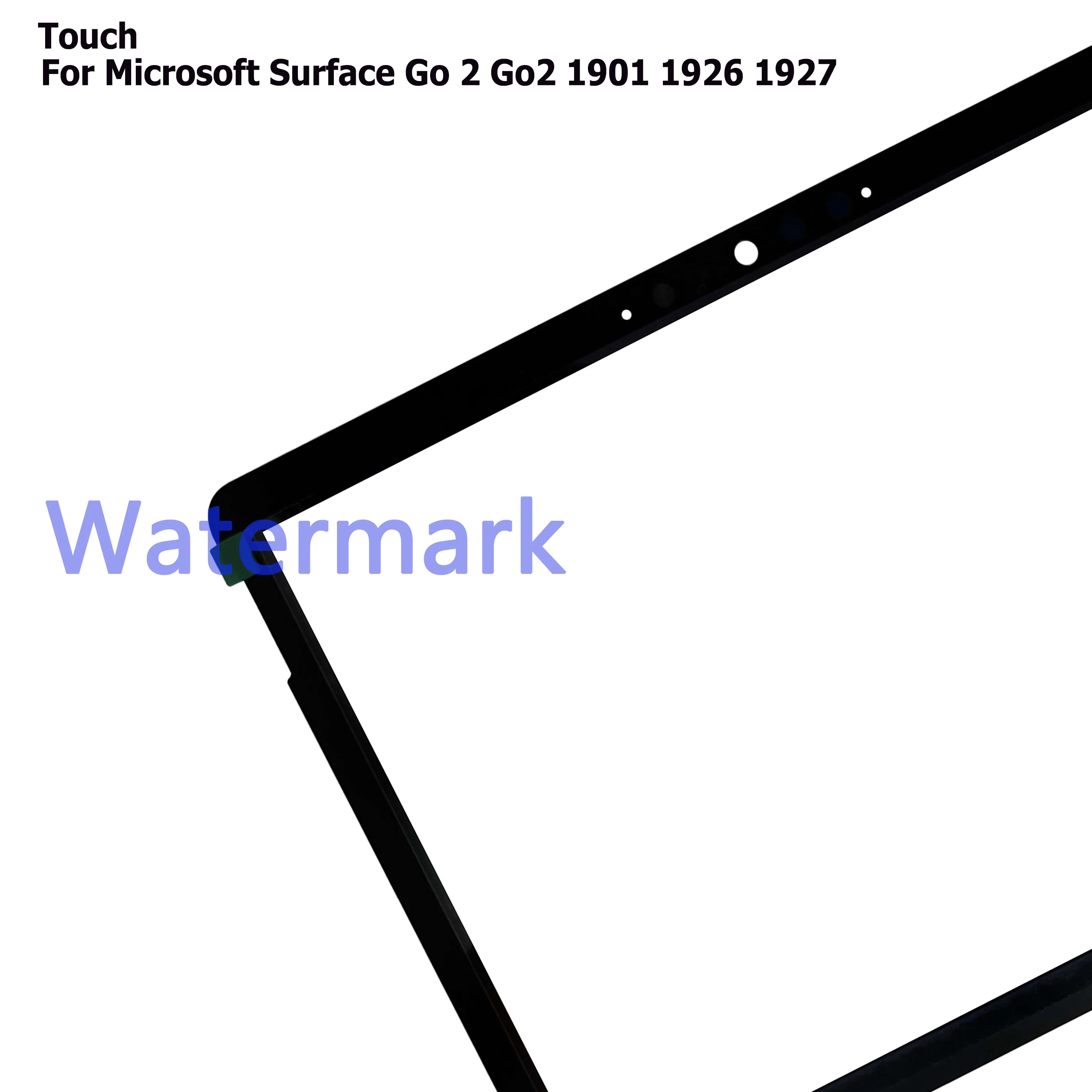 A OCA Touchscree A Microsoft Surface 2 Go2 1901 1926 1927 GO3 3 érintőképernyő Digitalizáló Külső Üveg Panel Csere4