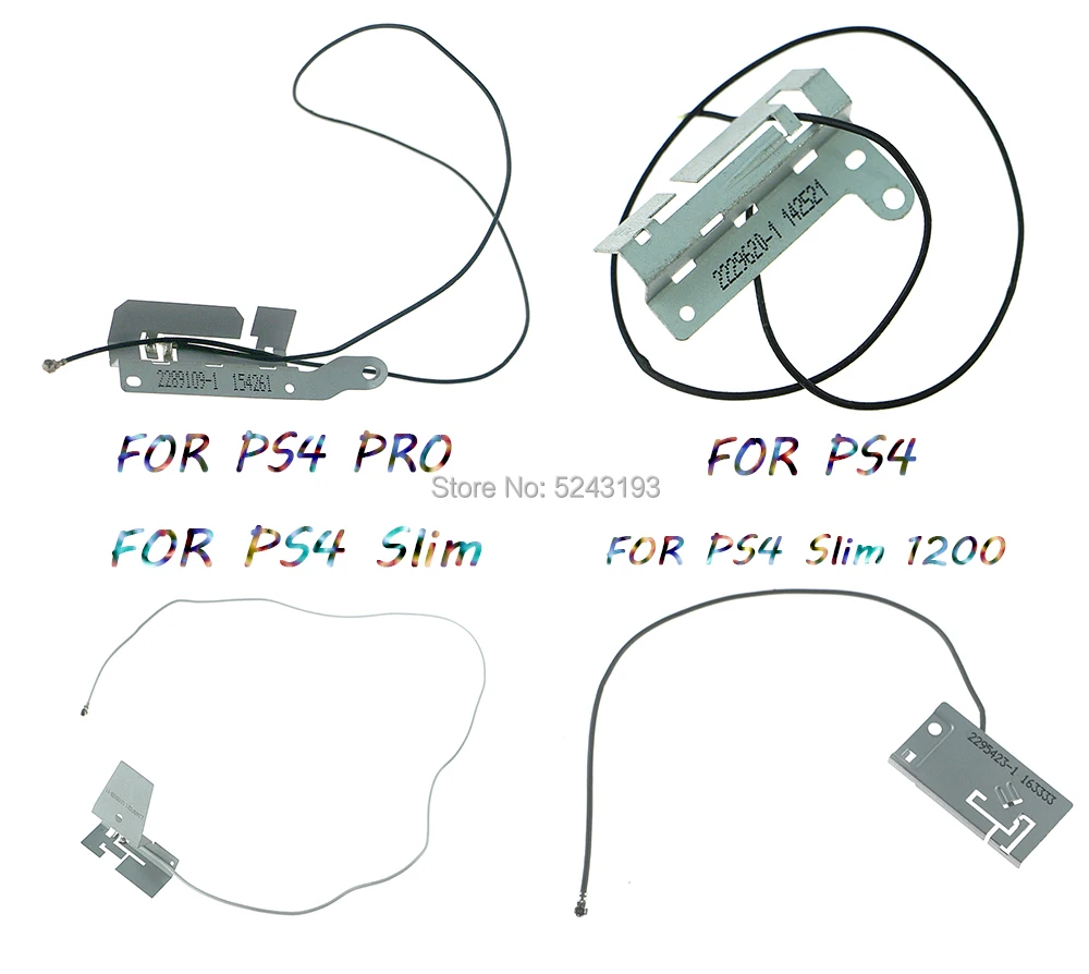 A PS4 slim Pro ps4 slim 1200 Wifi Bluetooth-kompatibilis Antenna Modul Csatlakozó Kábel Alkatrész Sony Playstation 4 Pro0