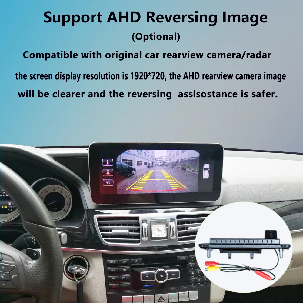 A Qualcomm A Mercedes-Benz Osztály GLC W253 C300 C350 2015 Android 12 autórádió GPS Navigációs CarPlay Multimédia Lejátszó, HD Képernyő2