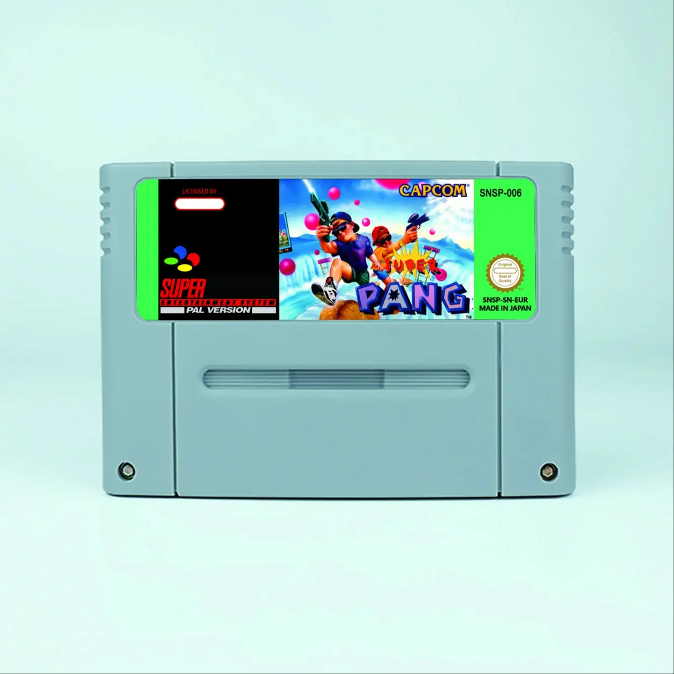 Akció Játék a Super Pang - USA-ban vagy EUR-verzió Patron a SNES videojáték-Konzolok1