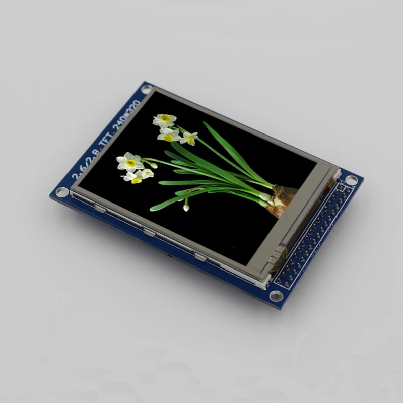 ALIENTEK 2.8 inch TFT LCM képernyőn érintse meg a vagy panel ILI9341/ILI9320/5/8 240*320 LCD kijelző0