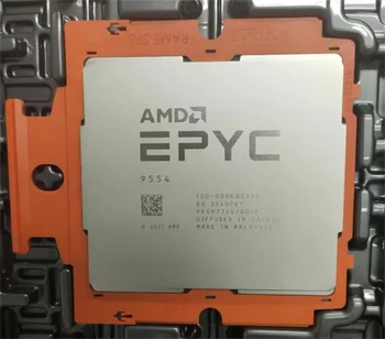 AMD EPYC 9554 3,1 Ghz-es, 64 Mag/128 Szál L3 Cache 256 mb-os TDP 360W SP5 Akár 3.75 GHz-es 7004 Sorozat Szerver CPU