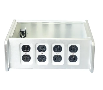 American standard ezüst hordozható power box Amerikai szabványos csatlakozó doboz, 3212 power box, DIY power box