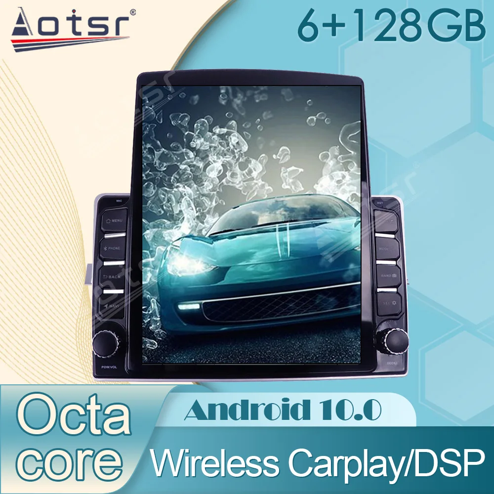 Android 10.0 2 Din autórádió Multimédia Lejátszó Egyetemes auto Hifi GPS TÉRKÉP Toyota verso 2006+ GPS Navi Egység0