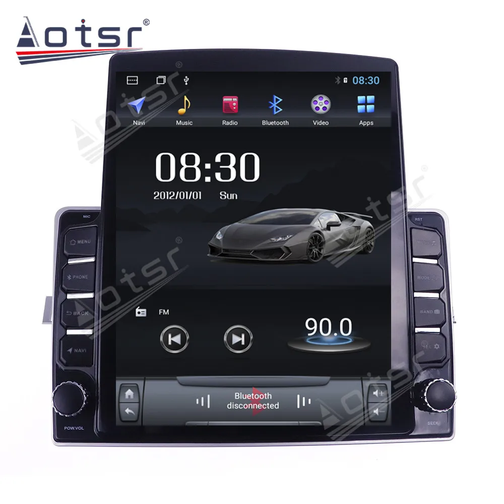 Android 10.0 2 Din autórádió Multimédia Lejátszó Egyetemes auto Hifi GPS TÉRKÉP Toyota verso 2006+ GPS Navi Egység1