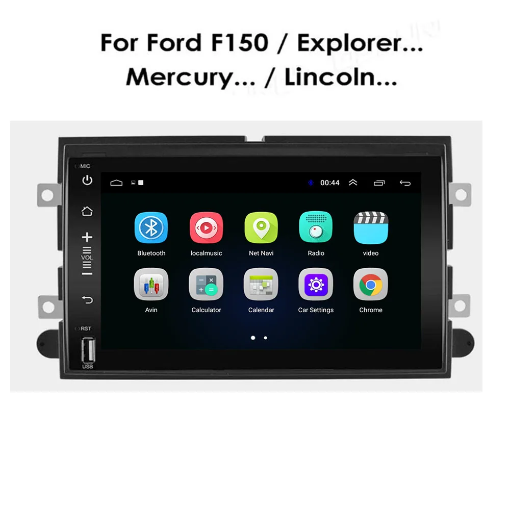 Android 12 Autó, Videó Lejátszó, Rádió, GPS Navigációs a Ford F150 F250 F350 Fusion Mustang Explorer Szélén Fókusz Auto Hifi CarPlay1