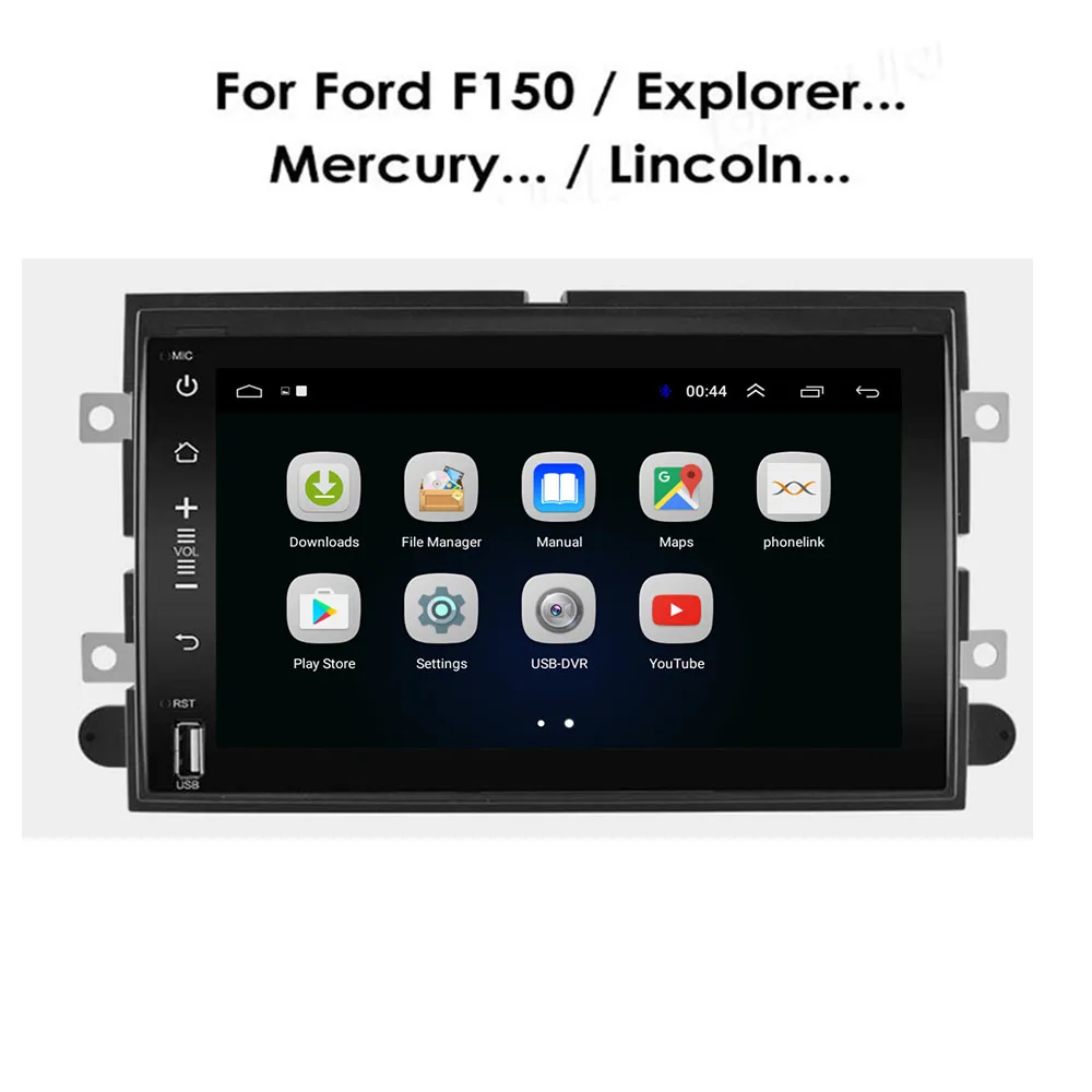 Android 12 Autó, Videó Lejátszó, Rádió, GPS Navigációs a Ford F150 F250 F350 Fusion Mustang Explorer Szélén Fókusz Auto Hifi CarPlay3