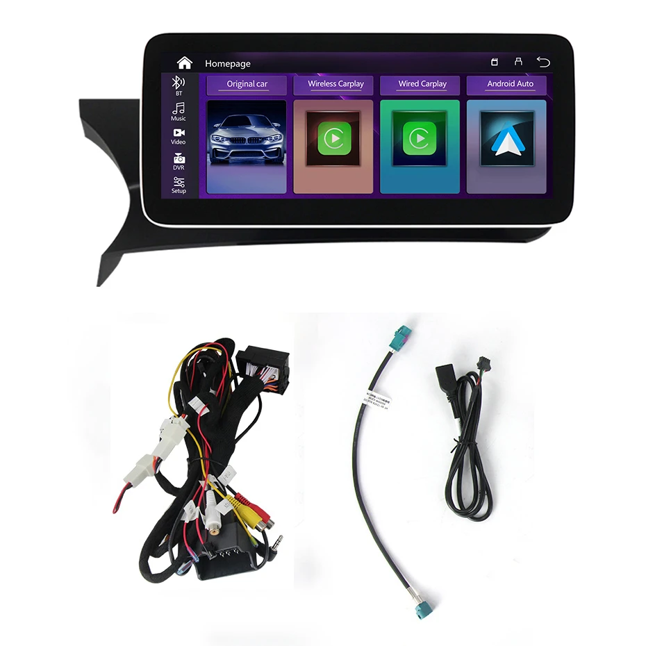 Androidos Autó Multimédia Lejátszó, GPS, Rádió Mercedes Benz C-Osztály W204 2011-2014-Es Sztereó CarPlay Képernyő2