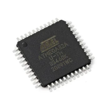 ATMEGA 32A Chip ATMEGA32A-AU QFP44 Eredeti IC Chip Új D/C 8-bites Microcontrollers - MCU 32KB A-rendszer Flash 2.7 V - 5.5 V
