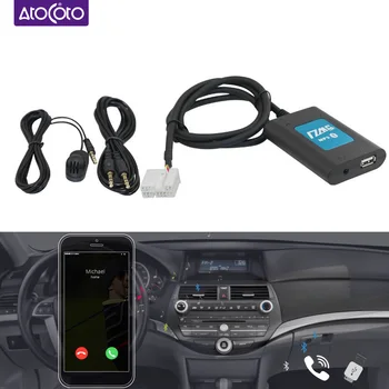 AtoCoto DMC Bluetooth A2DP USB Meghajtó AUX Adapter Honda Accord, Civic Illik CRV Város Mikrofon, Rádió MP3 Audio CD-Váltó Bemeneti