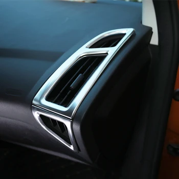 Autó Belső Front Szellőző Védelmi Berendezés klímaberendezés Dekorációs Matrica Ford Focus 3 4 MK3 MK4 2012-2017