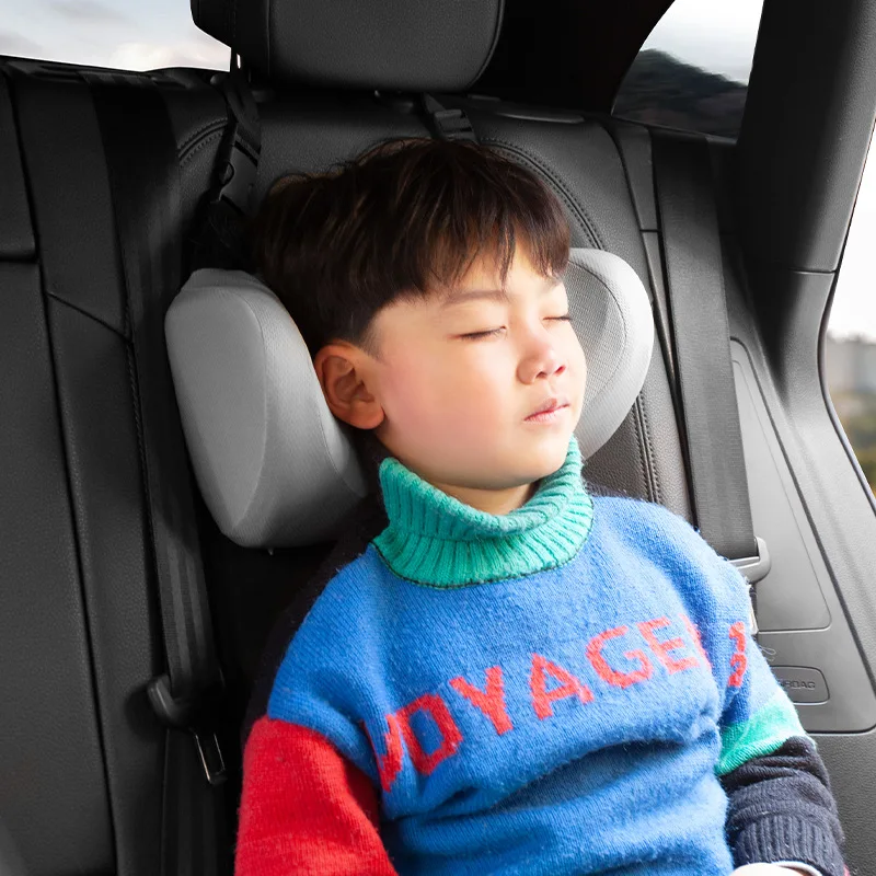Autó Gyermekek HeadrestCar SeatSide Alvó Párna Puha Memória Hab Lassú Fellendülés U-alakú Autós nyakpárna Gyerekek, Autó Tartozékok1