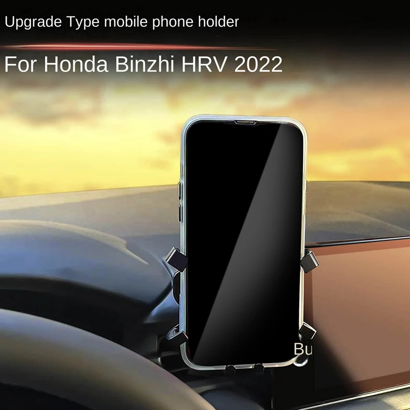 Autós Mobiltelefon tartó Szellőző Outlet Támogatja a GPS-Állj Navigációs Konzol Honda HRV Vezel 2022 2023 Tartozékok1