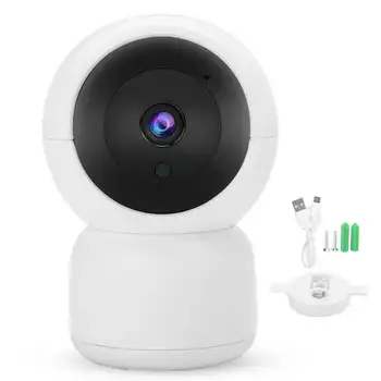Baba a Pet Kamera Automatikus Felvétel Hőmérséklet Érzékelés WiFi IP Kamera Infravörös éjjellátó kétirányú Audio Home Security