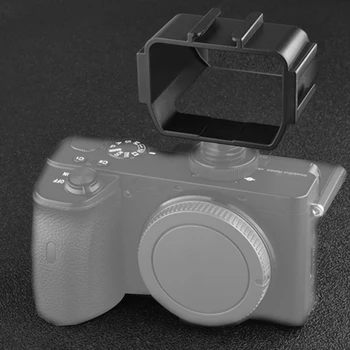 BGNing Kamera Flip Képernyő Műanyag Keret Extenter 3 Hideg Cipő állvány Mikrofon Vaku Sony /Canon /Nikon /Fuji XT2/3 XT20/30