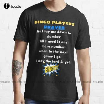 Bingó Játékosok Ima Bingooo T-Shirt Pólók Férfi Egyéni Aldult Tini Unisex Digitális Nyomtatás Póló Divat Vicces Új Tshirt