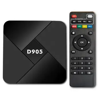 D905 Smart TV Box Set-Top-Box, Nagy Felbontású USA/EU/UK Plug S905 1G 8G 4K Média Streamer Doboz Android TV Set Top Box