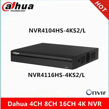Dahua 4k NVR NVR4104HS-4KS2/L 4 CSATORNA & NVR4108HS-EI AI NVR 8CH & NVR4116HS-4KS2/L 16ch nélkül POE Hálózati Videó Rögzítő