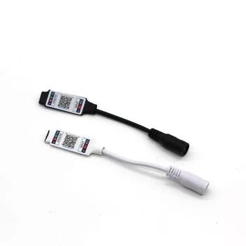 DC Wifi Mini RGB-Bluetooth-kompatibilis 5V/12V/24V-os Mini Zene Vezérlő Fény Szalag Vezérlő RGB RGBW LED Szalag