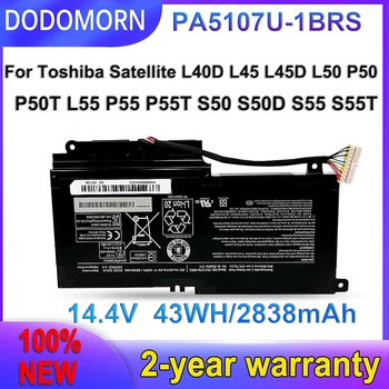 DODOMORN Új PA5107U-1BRS Akkumulátor Toshiba Satellite L45 L45D L50 P55 P55-A5312 L55 L55T P50-Egy P55 S55-A5275 S55-A5294