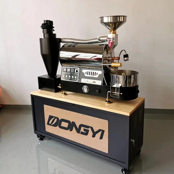 DONGYI ZX-2 Munkaasztalon, az 1 kg 2 kg 3 kg Kávé, Pecsenyesütő Mozgó Kerekek